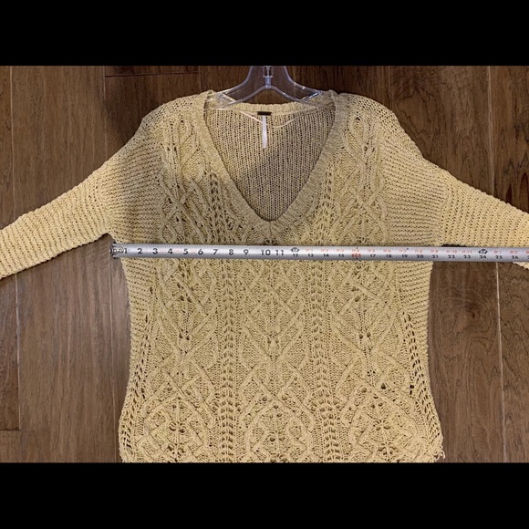 Free People Cross My Heart Cable Knit Pullover Sweater - Picture 8 of 10
